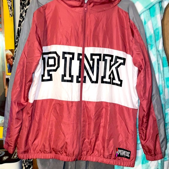 VS PINK WINDBREAKER JACKET - Picture 4 of 11